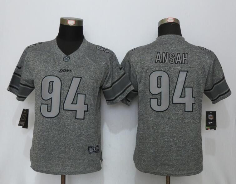 women Gray Limited Jersey-014